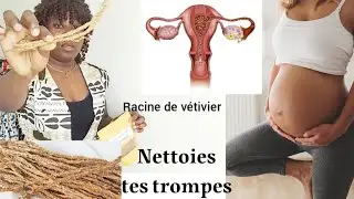 🌿TOMBER ENCEINTE NATURELLEMENT  ASTUCES EFFICACE POUR D&Eacute;BOUCHER LES TROMPES. Vetivier (gongoli).🌿