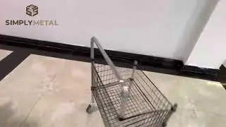 Simply Metal Laundry Cart Upgrade  #SimplyMetal #LaundryCart #QualityImprovement #WireCart
