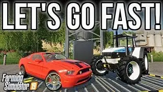 NEW MODS FS19! FORD MUSTANG, RACE TRACTOR, & SELL ANYTHING MOD!