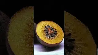 Что будет с киви за 2 недели | Kiwi 2 weeks timelapse #kiwi #киви #таймлапс #залипалка #макро #macro
