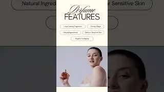 I used Canvas to create a 30 secs perfume commercials! #freelancer #virtualassistant #canva #contra