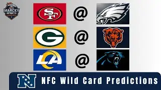 🏈 NFC Wildcard Playoff Predictions 🏈