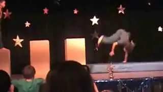 Preppy Kitty Style Dance and Parkour at Woodstock Talent Show (redux)