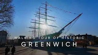 Walking Through History - Royal Maritime Greenwich, London | 4K