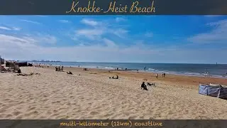 Belgium's Famous Seaside - Knokke-Heist Beach