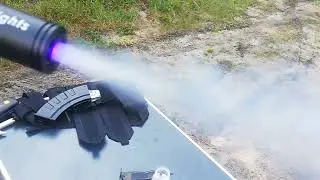 Crosman AK-1 CO2 flash effect