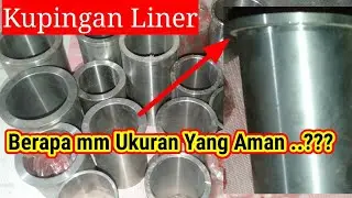 Ukuran kupingan liner blok motor