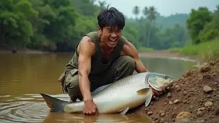 Mastering Shallow Waters Hand Fishing Techniques for Abundant Catches in Little Water!