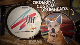 Ordering Custom Drumheads with Evans & D'Addario