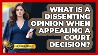 What Is A Dissenting Opinion When Appealing A Court Decision? - Courtroom Chronicles