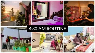 4:30 बजे से शुरू होता मेरा दिन | Calm Morning Vibes | Subah ka Simple & Real Routine ✨