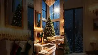 Christmas Dreams LIVE &bull; Soft Piano + Falling Snow &bull; Calm Winter Sleep Music