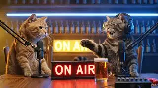 Two Cats, One Podcast: Beer, Gold Chains & Brutal Truths 😼🍺