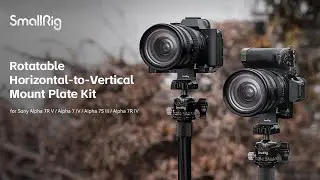 SmallRig 4148 Rotatable Horizontal-to-Vertical Mount Plate Sony Alpha 7R V , 7 IV , 7S III , 7R IV