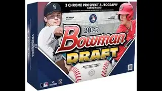 BGB1754 ケース開封 MLB 2025 BOWMAN DRAFT BREAKER CASE GROUP BREAKS BROG水道橋店 トレカ開封動画 野球カード 若手 プロスペクト ドラフト