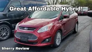 Ford C-Max Hybrid SEL 2014 года | Расход топлива до 42 миль на галлон! &mdash; GPS-навигация &mdash; Кожаные сиденья | Обзор