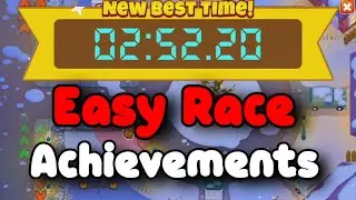 BTD6 Race Mobile Friendly Tutorial 📱 Minimum Monkey Knowledge 📱 SHHHHHH