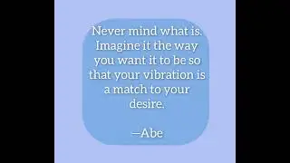Learn to ignore all the outer appearances and so called reality to manifest the desired results.