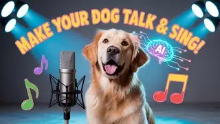 Make Your Dog Talk or Sing Like a Real Human