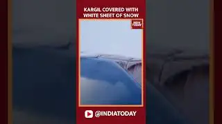 Kargil Under a White Blanket: Mesmerizing Snowfall in Ladakh