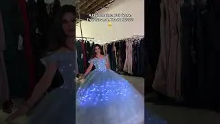 A Quincea&ntilde;era Ball Gown That Lights Up In The Dark ? 😮😍
