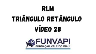 CONCURSO DE SANHOR&Oacute;-PE 2022 FUNVAPI 36. Um tri&acirc;ngulo ret&acirc;ngulo com medidas de todos os lados dadas e