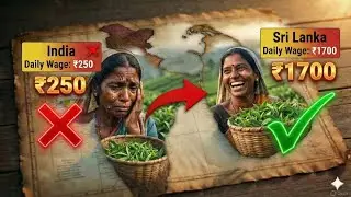 India में ₹250 और Sri Lanka में ₹1700? Tea Garden Workers के साथ ये भेदभाव क्यों? #JusticeForChai..