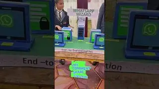 Whatsapp working model | Computer Science Exhibition #viral #trending #computerscience