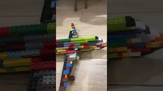 #LEGO Airborne: A Mini Jet Takes Flight! ✈️✨ #LEGO #Aviation