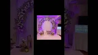 Ringg exchange ceremony decoration idea#decorating #flowerdesign #engagement #ringexchange