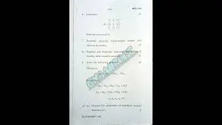 MEC-103: QUANTITATIVE METHODS FOR ECONOMIC ANALYSIS | December 2024 | IGNOU