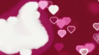 4K Trailing Heart of Hearts Retro Analogue Dated Red Pink White Copyright Free Stock Footage
