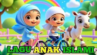 Lagu Anak Islami  - Sholawat Jibril - Sholawat Busro - Animasi 3D Dengan Karakter Bernama Azizah 