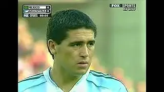 Juan Roman Riquelme vs Mexico (A) 2005- Confederations Cup Semi-Final