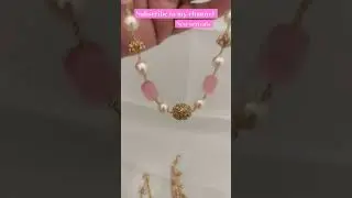 Gold premium quality chain with beeds #viral #jewellery #shorts #trending #onegramgold #cz #bridals