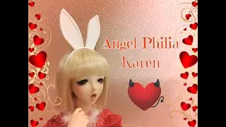 Angel Philia Karen (HanaKoi) doll box opening from Mandarake. BJD like.