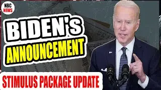🔴 BIDEN's ANNOUNCEMENT ! 4TH STIMULUS PACKAGE ! STIMULUS PACKAGE UPDATE | MAR 2