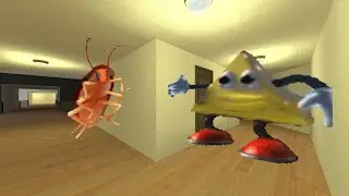 Dancing Triangle And Cockroach Nextbot Gmod
