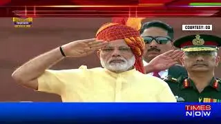 71st Independence Day: PM Narendra Modi Unfurls Tricolour To Mark India's 70 Years Of Independence