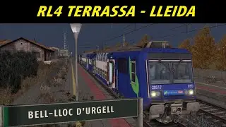 RL4 Terrassa Estaci&oacute; del Nord - Lleida Pirineus // Ruta Terres de Ponent V1.0  // TS Classic