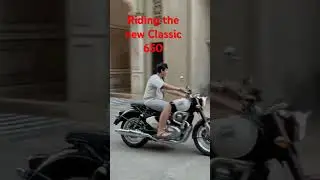 Riding the new Royal Enfield Classic 650{can we hit 1k likes}