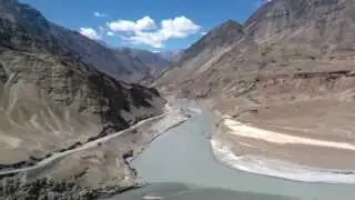 Indus - Zanskar Sangam at Nimu... Amithabh.. Abhishek..