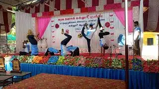 GAC PMK 26th Sports Day Yoga Students Yoga Performance 13.4.23