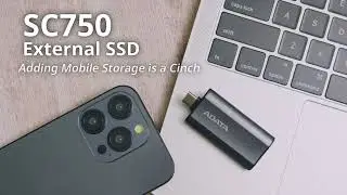 Внешний твердотельный накопитель SC750 | Мобильное хранилище стало проще