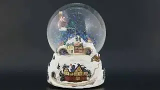 Snow Globe Music Box Musical Box Water Globe Snow Domes Christmas Collectibles