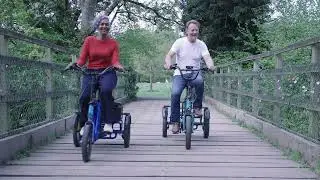 Jorvik Elite Electric Folding Travel Tricycle