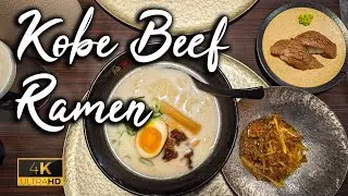 Unbelievable Kobe beef Ramen! ASMR CC available