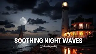 Gentle Piano Melodies Peaceful Sleeping Music & Calming Ocean Waves for Serenity