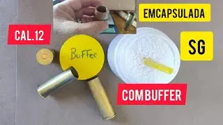 Recargas encapsulada cal.12 com buffer e chumbo SG.