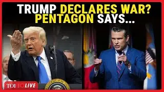 LIVE: Trump DECLARES WAR On IRAN? US Military EMERGENCY Briefing At Pentagon Amid Houthi Strikes
